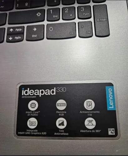 Notebook lenovo ideapad