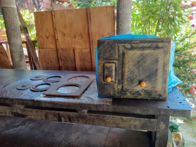 Forno e Chapa para fogão a lenha