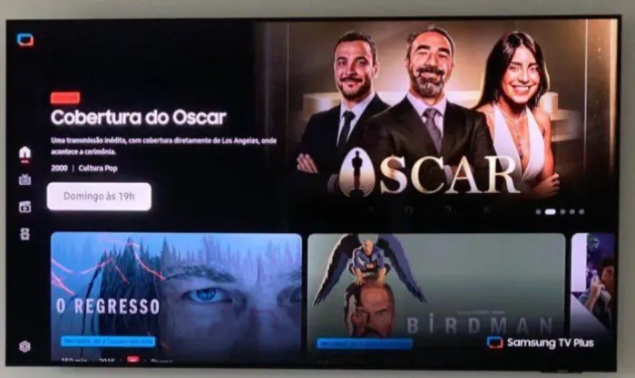 Smart TV 65? 4K Crystal UHD Samsung UN65BU8000 - VA Wi-Fi Bluetooth Alexa. Com NOTA.