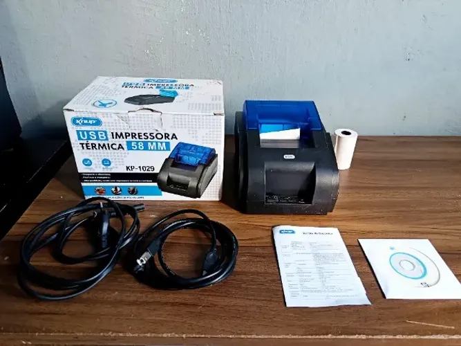 Impressora Térmica 58mm Na Caixa (Funcionando Normalmente)