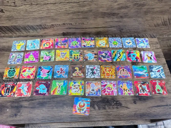 Cards jo ken pokemon elma chips 2001