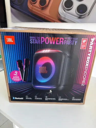 JBL Encore 2 com microfones - Lacrada - Loja Física