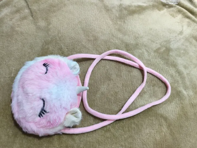 Bolsinha unicórnio fofinha