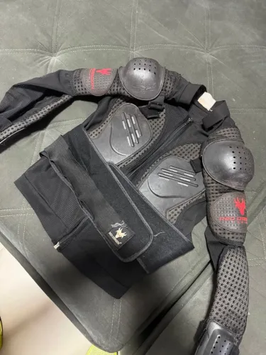 Colete Red Dragon Integral Off Road Proteção Costas Trilha