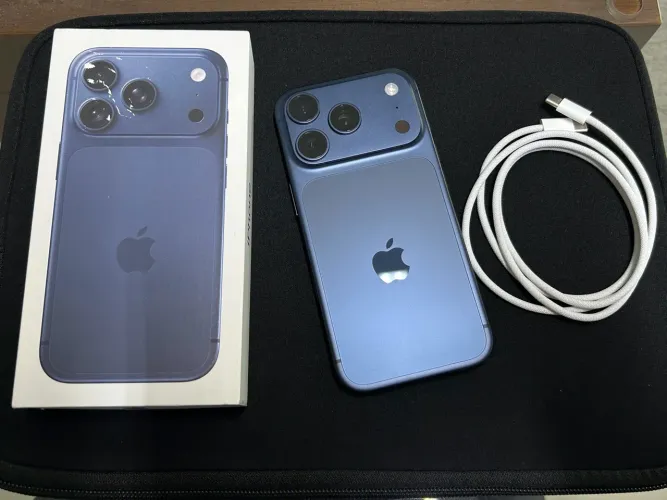 iPhone 17 Pro 256gb Azul modelo Anatel