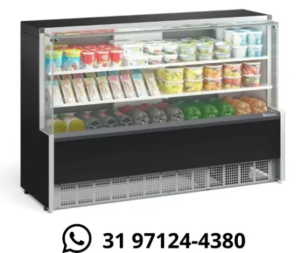 Balcão Refrigerado 2 Placas 1,75M Gelopar 220V