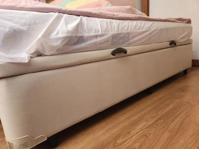 Cama Box Euro Solteiro Padrão
