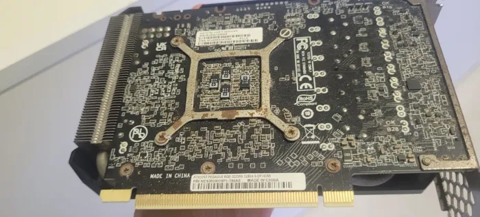 Defeito - Placa de vídeo RTX 3050 GALAX 8GB