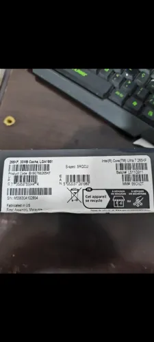 Processador intel Ultra 7