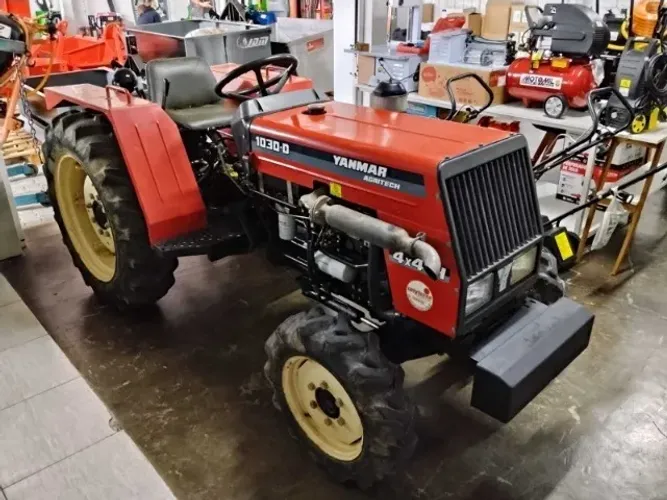 Yanmar 1030 4x4 Ano 2005 | Único Dono | Apenas 1.242 Horas Originais | Totalmente Original