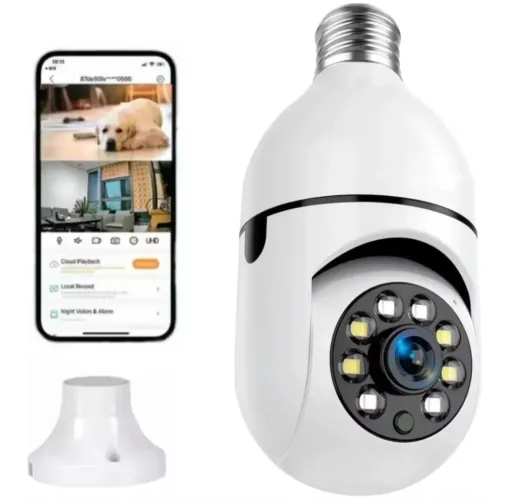 Câmera de segurança wifi 360?