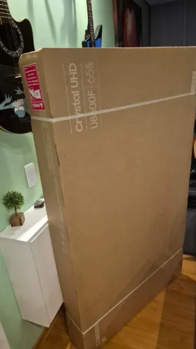 Smart TV Samsung Crystal UHD 4K 65 Polegadas U8600F | Nova Lacrada | Nota Fiscal 1 ano gar