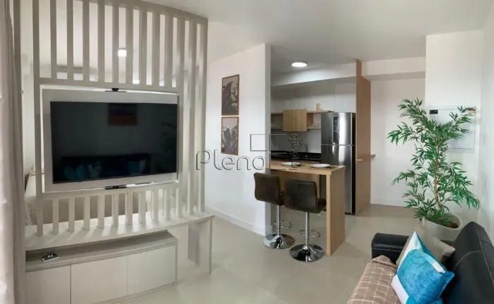 Apartamento para alugar em Campinas, Centro, com 1 quarto, com 46 m², Sirius Patriani