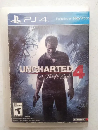 Jogo mídia física Uncharted 4