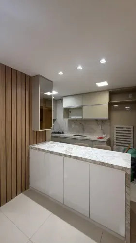 Apartamento no  Edf. Las Torres Semi-mobiliado