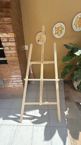 NOVO Cavalete De Pintura Tela Quadro 1,80m
