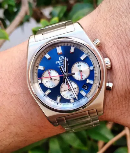 Relógio Casio Edifice Efb-730d-2av Azul