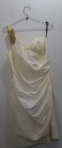 VESTIDO DE FESTA OFF-WHITE
