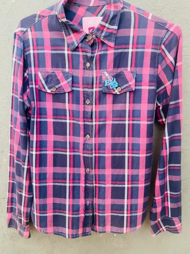 Camisa Xadrez Feminina Bad Cat 
