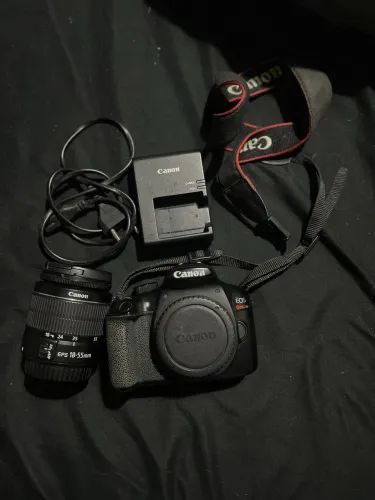 Canon T6 + lente 18-55mm