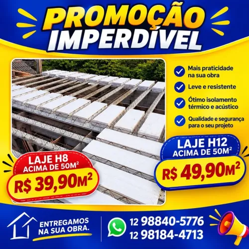 Laje H8 e H12