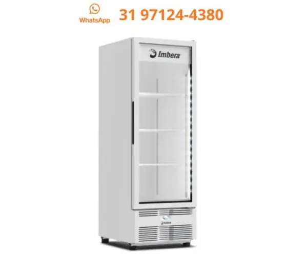 Freezer Porta de Vidro 565L Imbera Novo