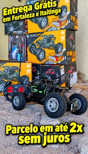 Carrinho de Controle Remoto NOVO*