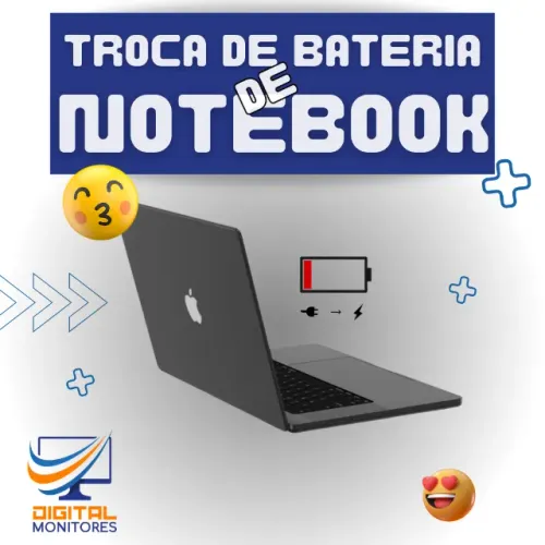 Troca de bateria de notebook