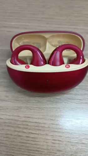 Fone bluetooth Qcy c30s vermelho