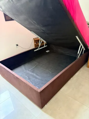BASE SOMMIER BAÚ CASAL ORTOBOM - NOBUCK