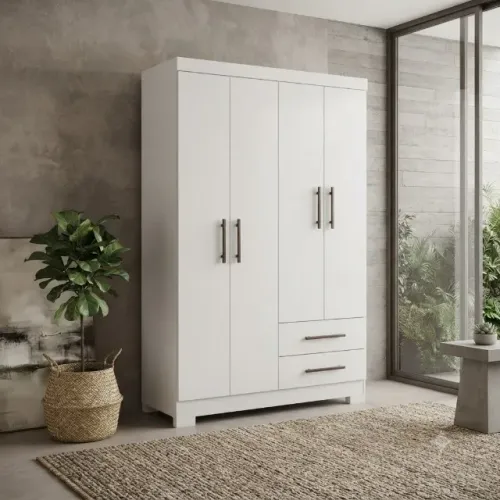 Guarda Roupa Sevilha Branco
