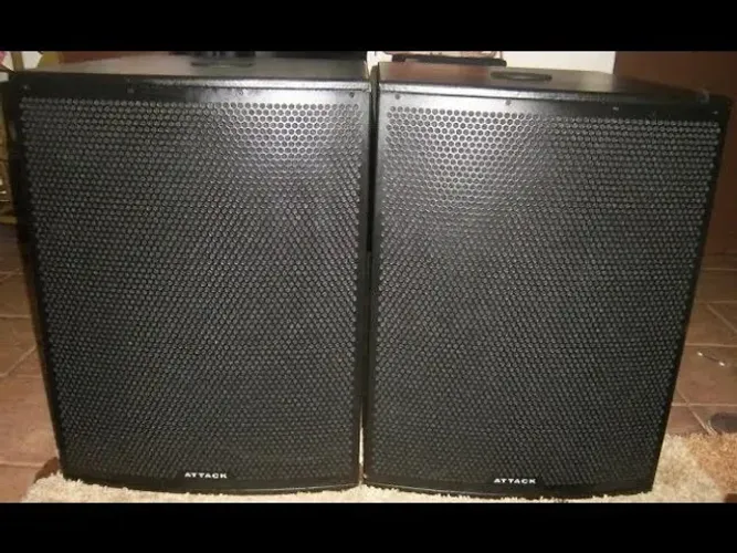 Kit 02 grave Attack 1000w 1810a (ativa+passiva)