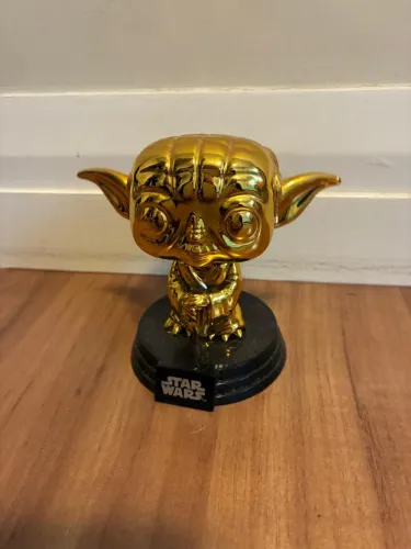 Funko Pop Star Wars Yoda Star Wars Dourado 124