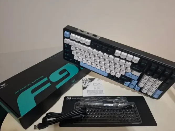 Teclado Mecânico AULA F99 (Tri-Mode)