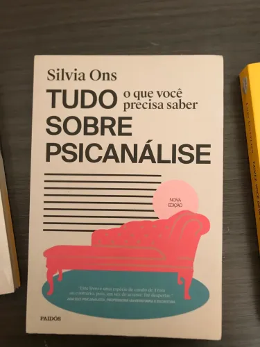 Livro tudo sobre psicanálise 