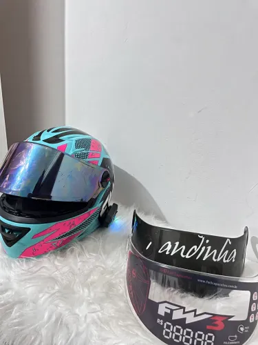 Capacete fw3 completo 
