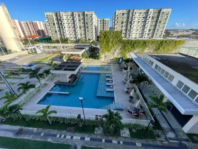 Unique Living Club Candeias: Apto com 2 quartos com suíte com lazer completo