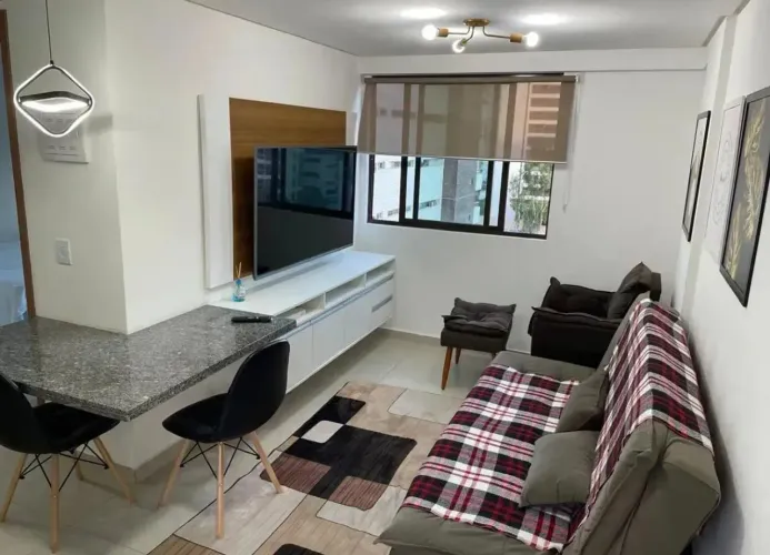 OPORTUNIDADE NA JAQUEIRA! FLAT MOBILIADO + VAGA POR R$380 MIL  CORRE!