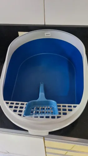 Caixa de areia para gato