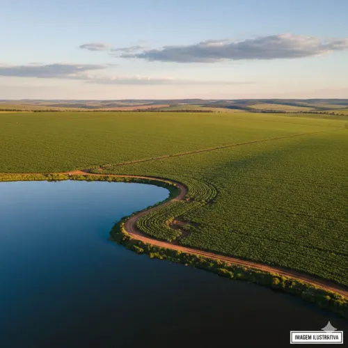 ALTA PERFORMANCE HÍDRICA: Fazenda com 250hec, Solo Fértil e Água em Abundância para Pivôs