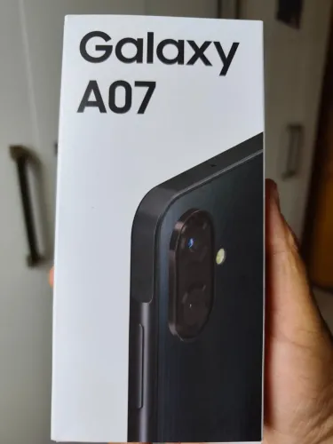 Samsung a07 128Gb preto novo sem uso