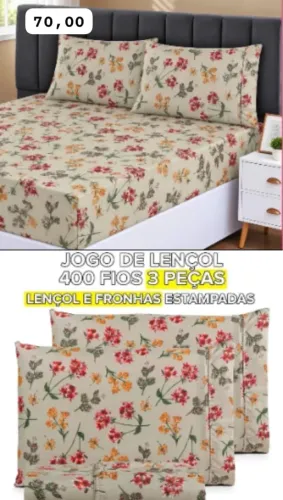 Jogo de lençol 