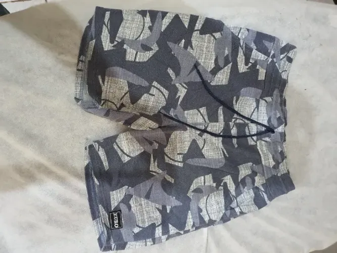Short malha moletom 
