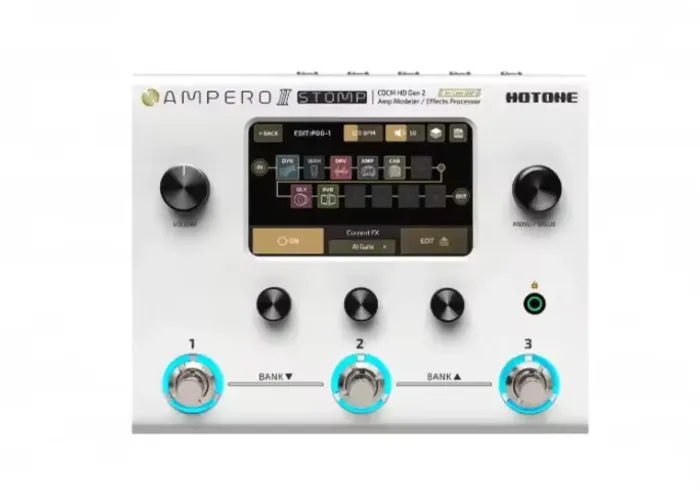 Pedaleira Ampero 2 Stomp Hotone NOVA
