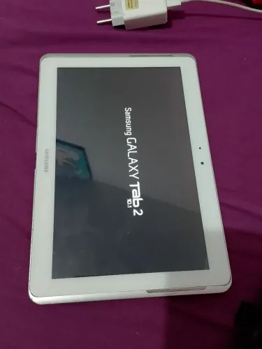 Tablet Samsung 10 polegadas  travado tela inicial tela inicial!!¡