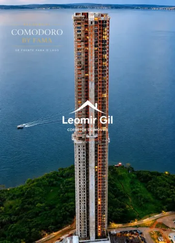 -  ÁGIO  RES. COMODORO  323m² -  FRENTE PARA O LAGO -