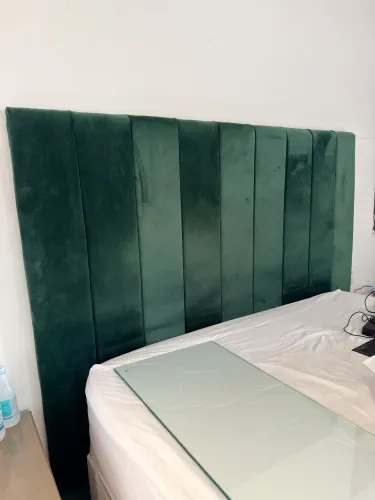 Cabeceira para cama queen acolchoada