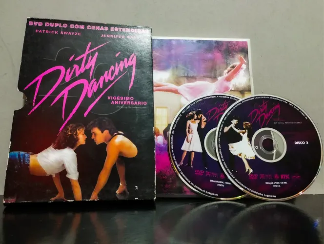 Dirty dancing DVD duplo dublado com luva