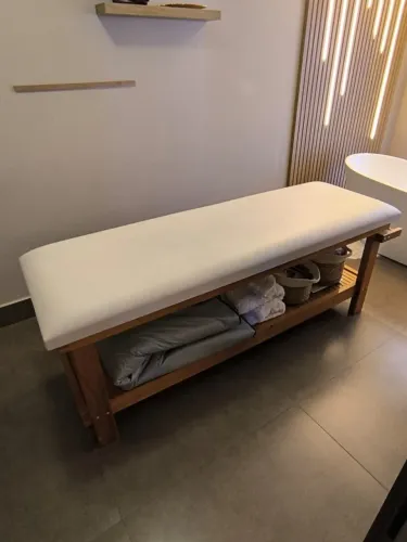 Maca Para Spa Em Madeira Maciça,sem Marcas De Uso