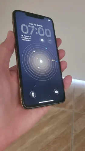 IPHONE 11 PRO MAX DOURADO 64GB BATERIA E TELA NOVAS, ENTREGO!!!